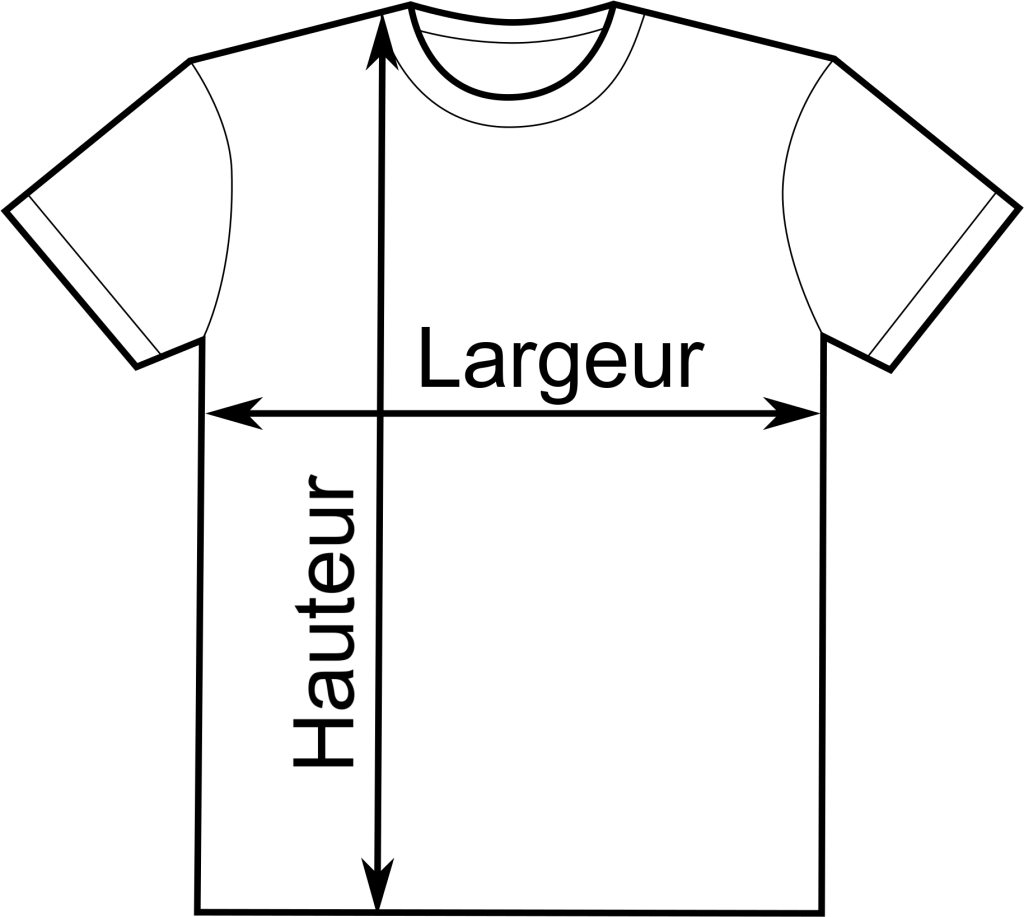 schema guide tailles
